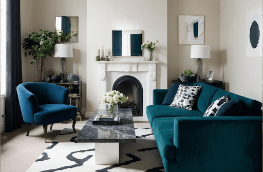 Bold Statements with Colors or Monochrome