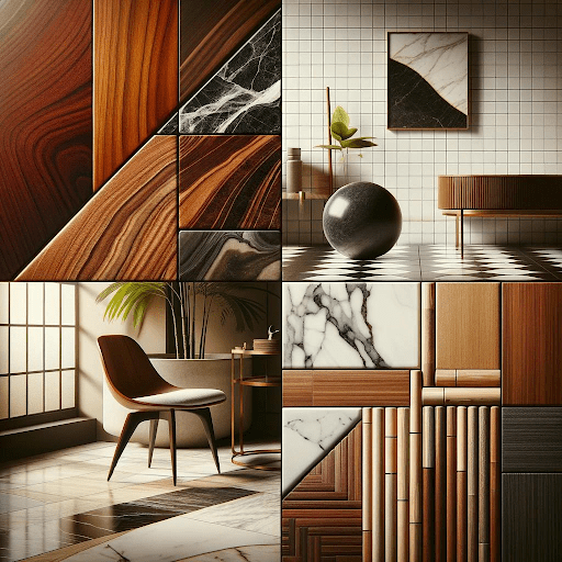 Four Essential Materials for Interior Design