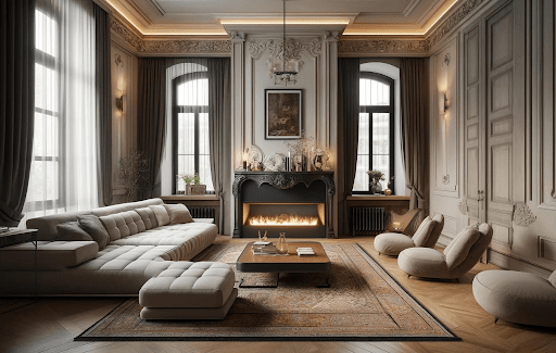 Modern Fireplaces and Classic Design