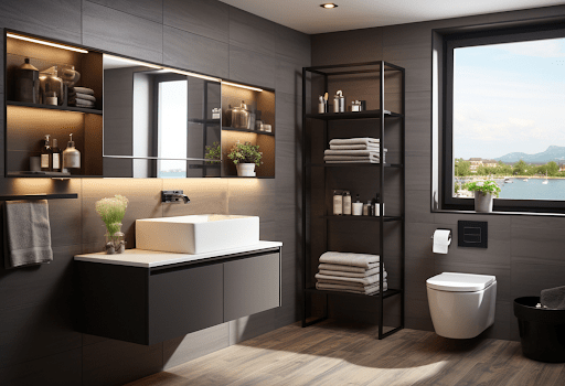 Smart Bathroom Organization and Design