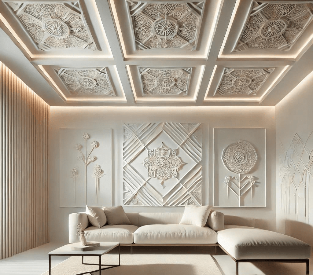 Geometric and Floral Combination