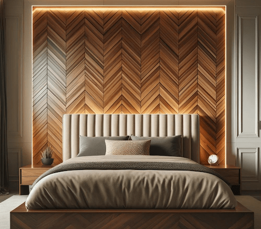 Innovative Veneer Patterns for Your Bed