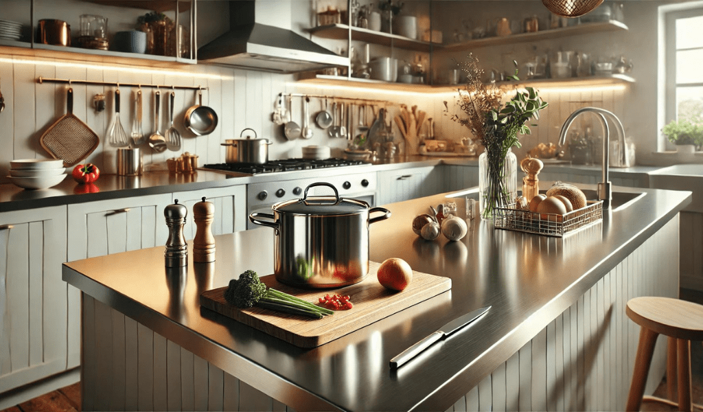 Stainless Steel Kitchen Countertops