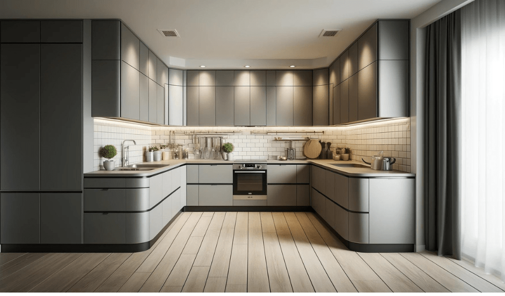 U-Shaped Kitchen Design