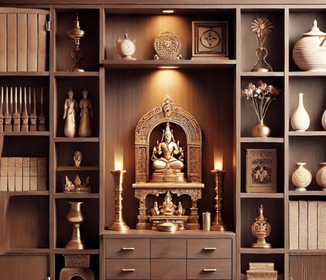 Lively Modern Pooja Room Designs to Elevate Your Worship Space