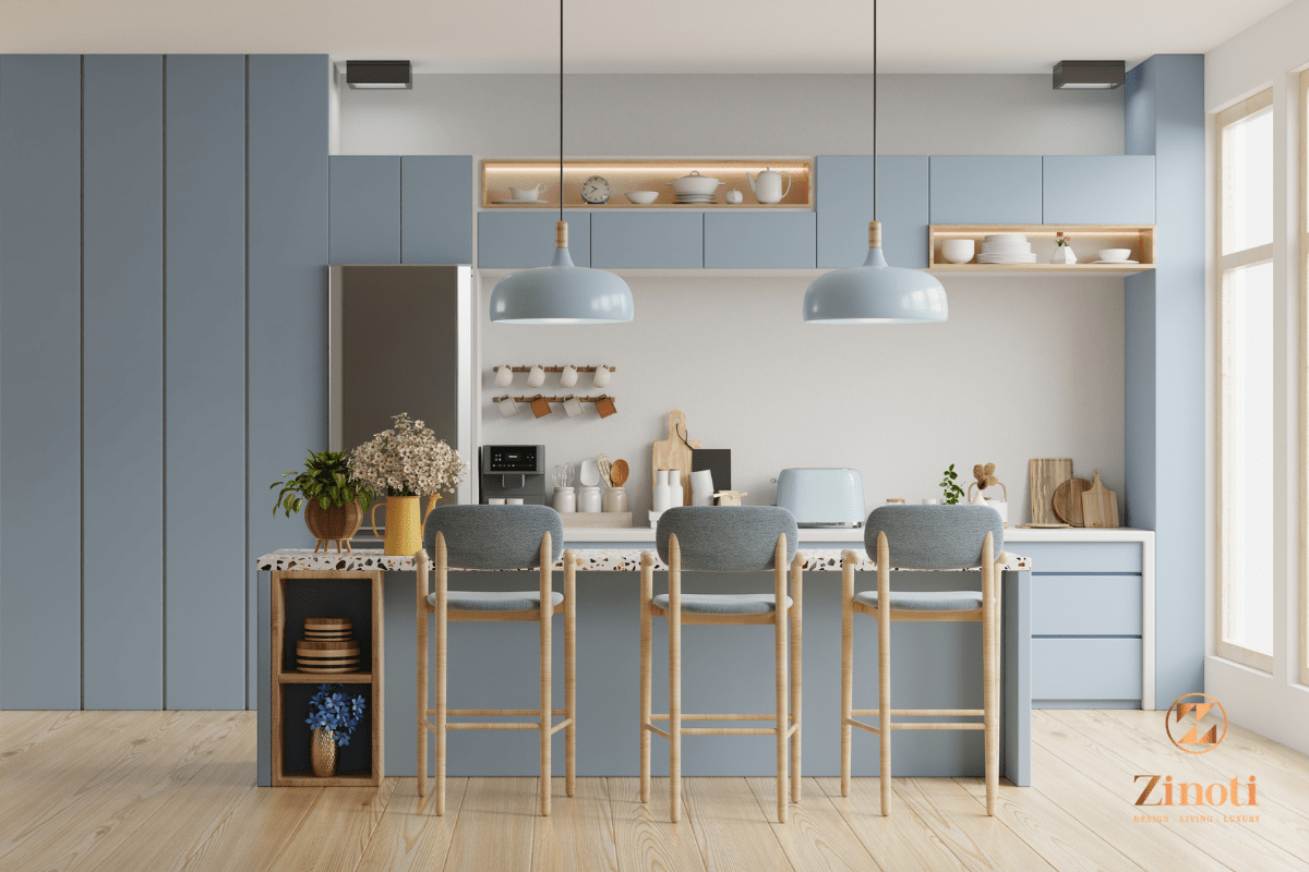 Designing the Latest Trendy Modular Kitchen Wardrobe Design