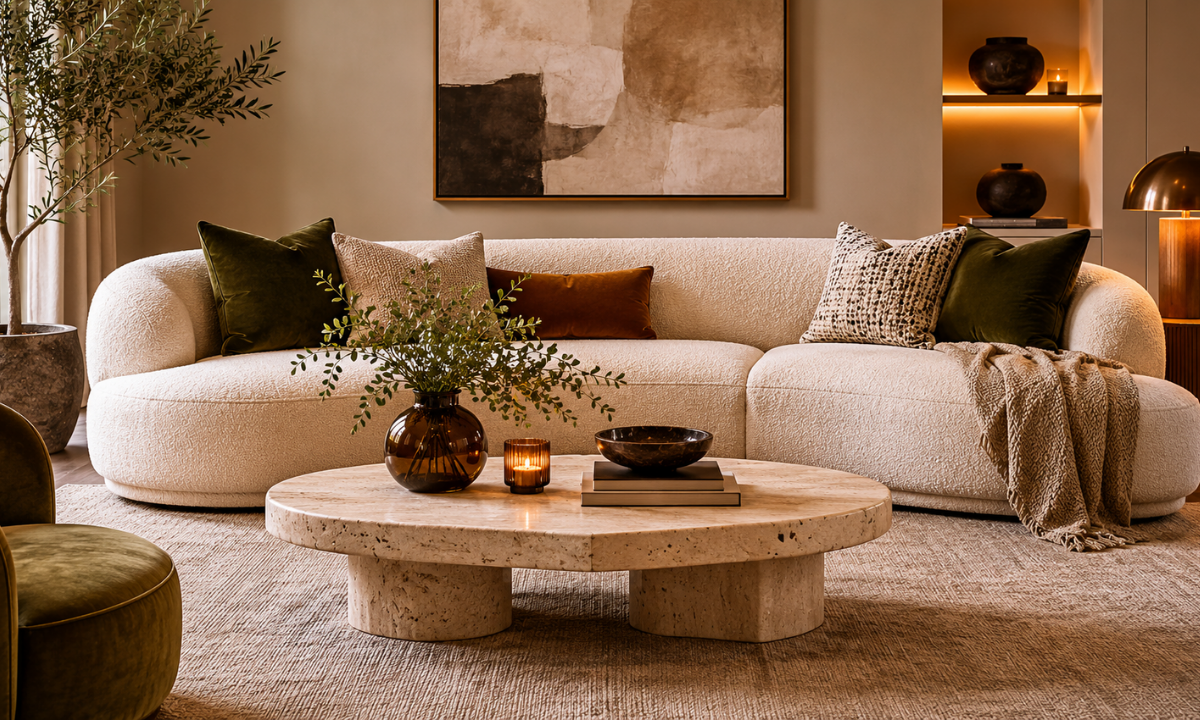 Luxury sofa for apartment