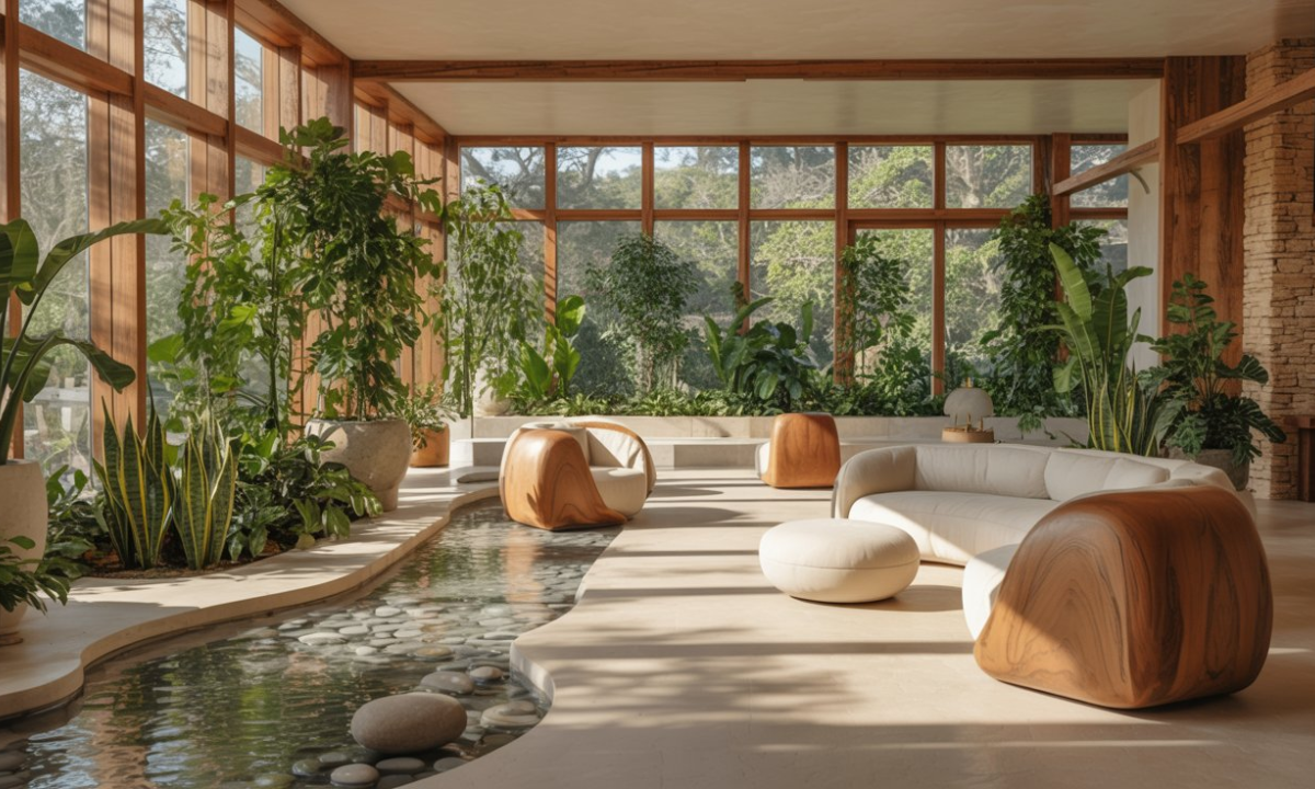 Natural Wood & Stone