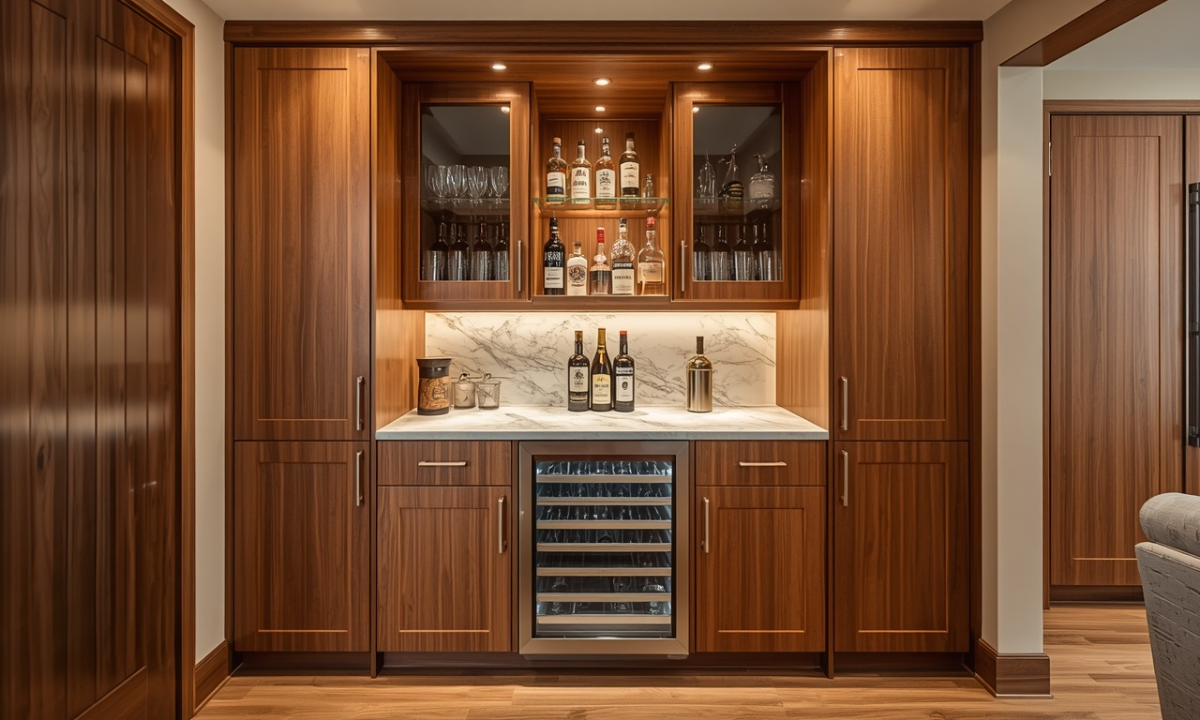 Corner Wet Bars
