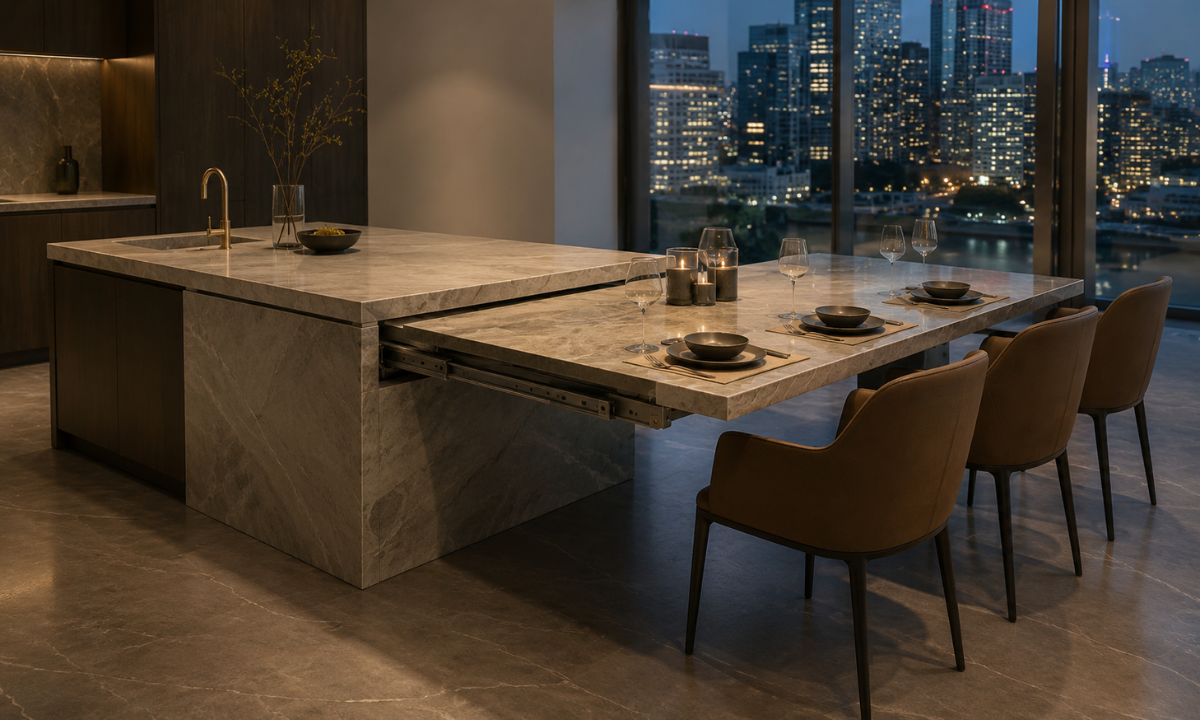 Automated Cantilever Dining Tables