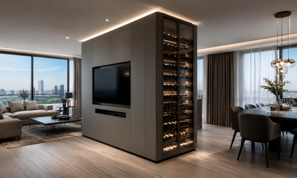 Dual-Faceted Partition Consoles