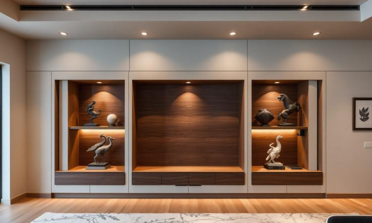 Floor-to-Ceiling Display Niches