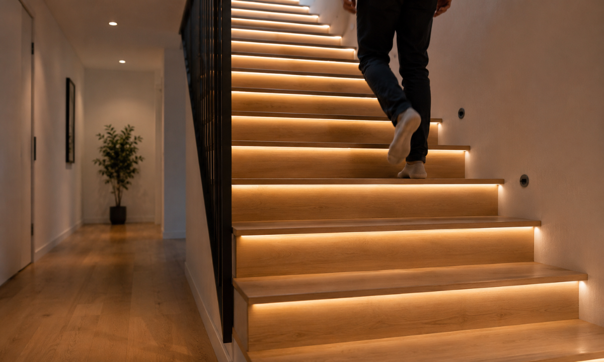 Smart Sensor LED Staircase