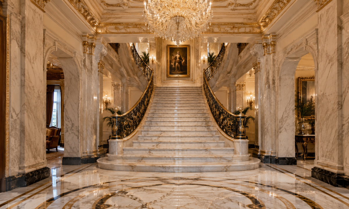 Grand Foyer Entrance Staircase