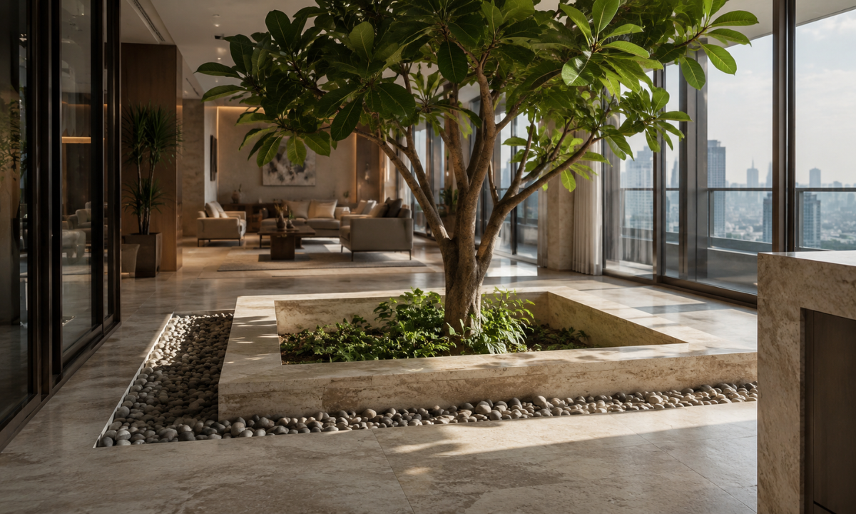 Indoor Courtyards design