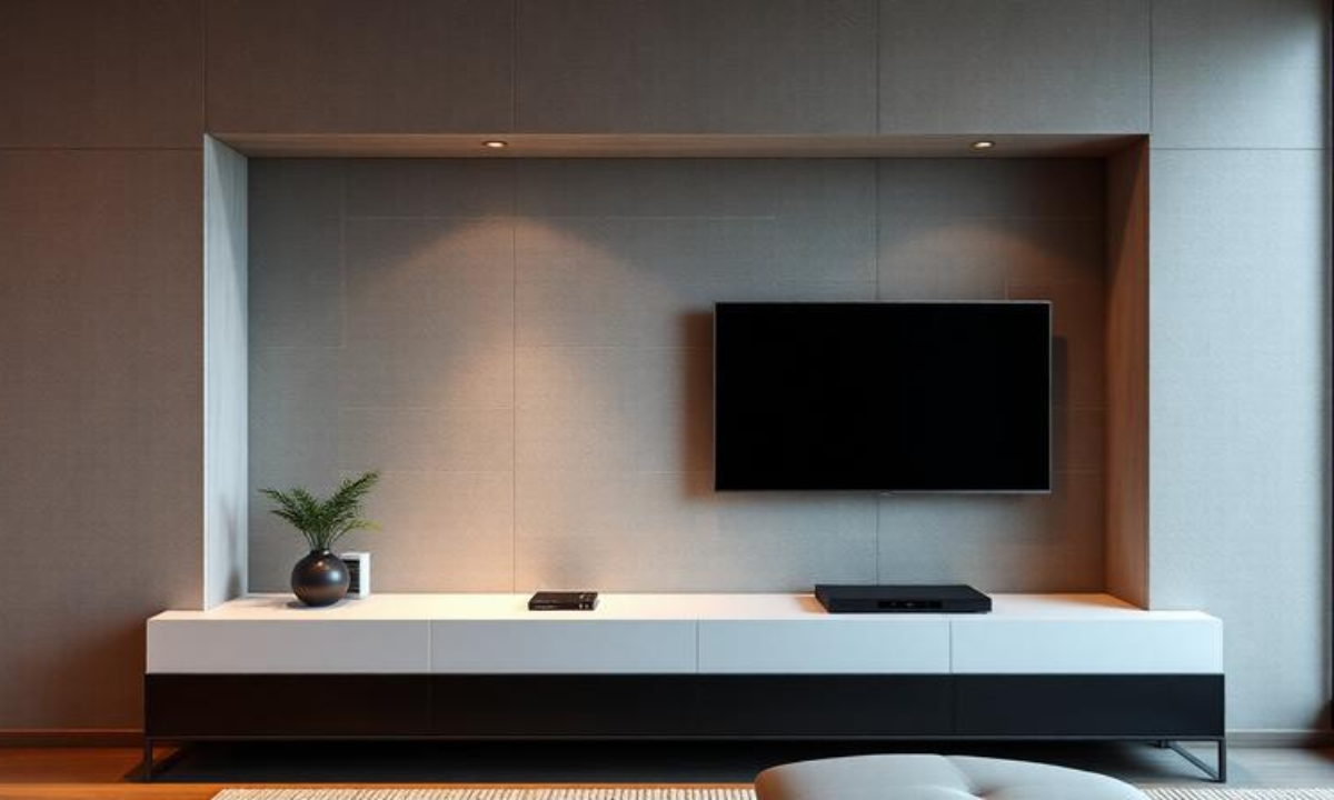 Minimalist Media Consoles