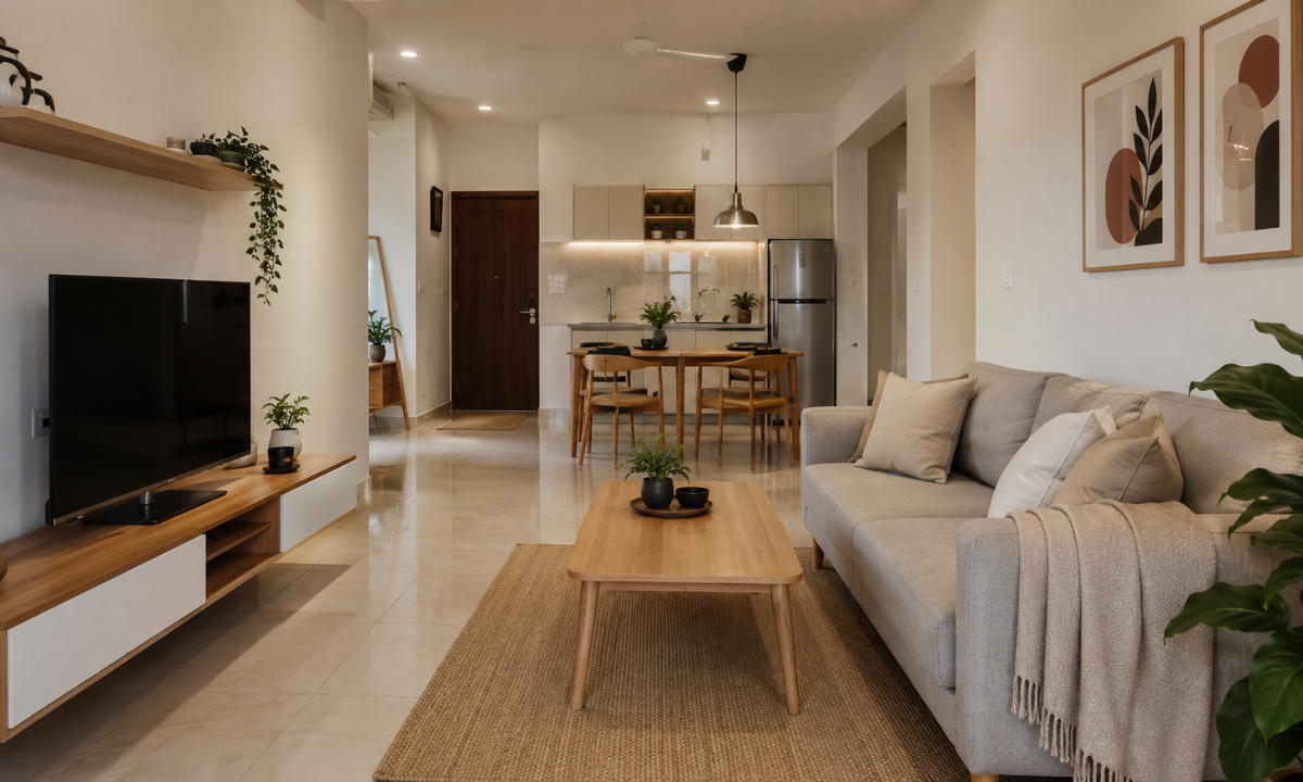 Minimalist Small Apartment Decorating Ideas for Modern Houses in Bangalore