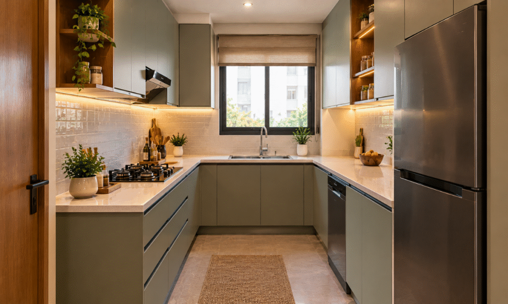Small Modular Kitchen