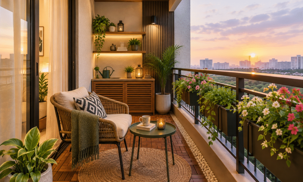 Use the Balcony Efficiently